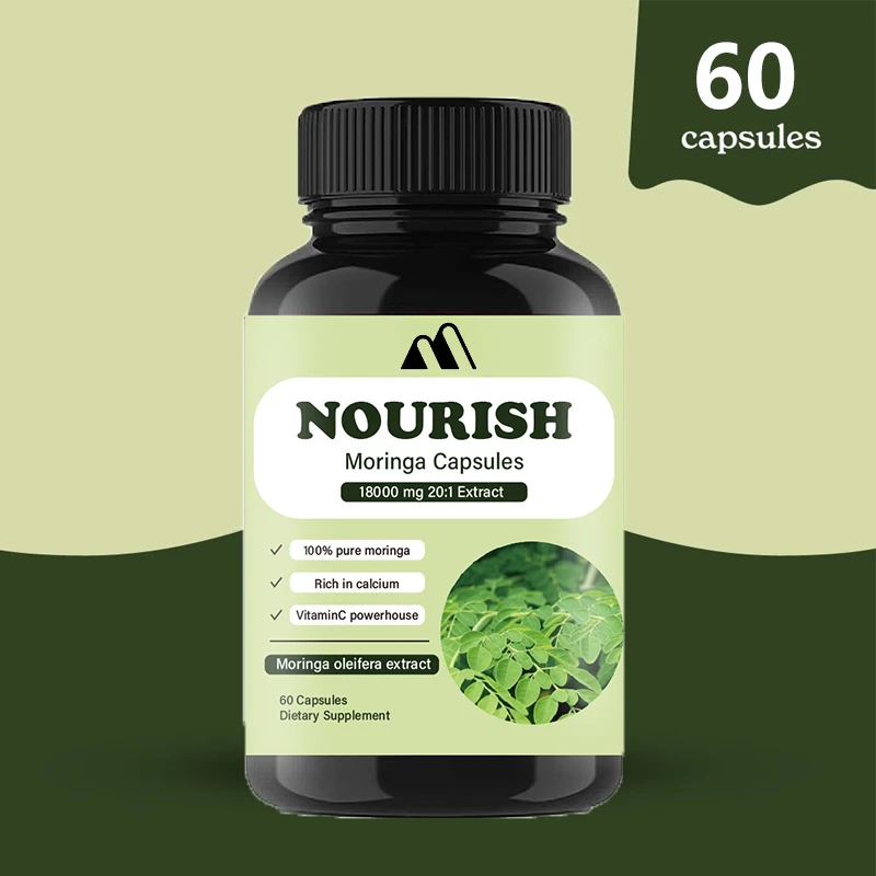 Moringa Leaf Powder - Капсулы с морингой | | 100%
