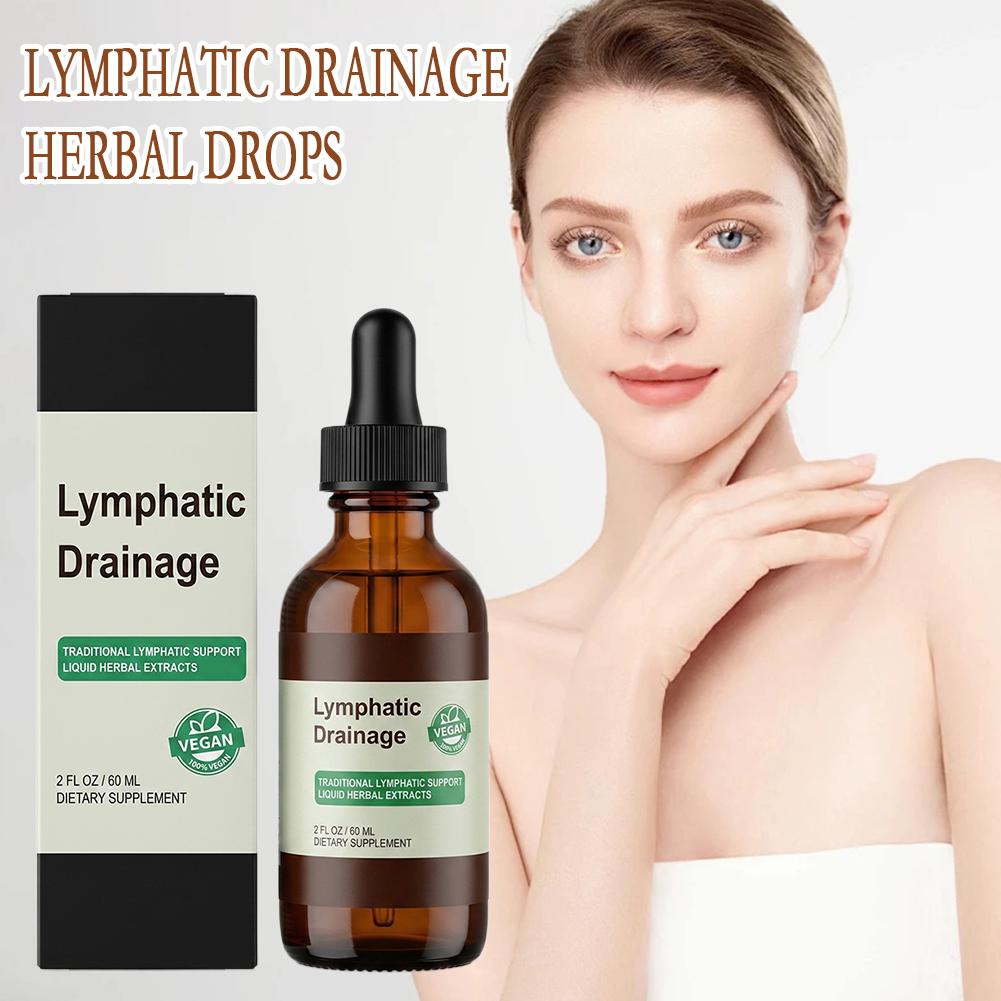 Herbal Wellness Liquid - 60 мл травяных капель для лимфодренажа,