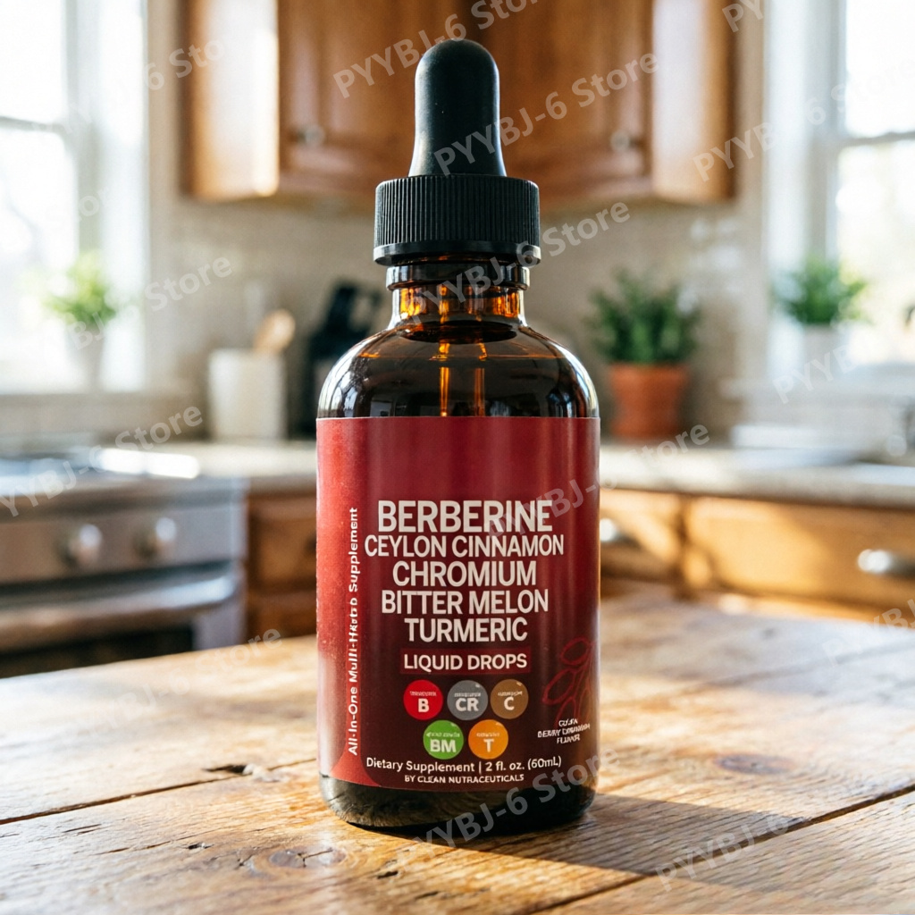 Herbal Wellness Liquid - Жидкие капли с берберином, хромом, куркумой