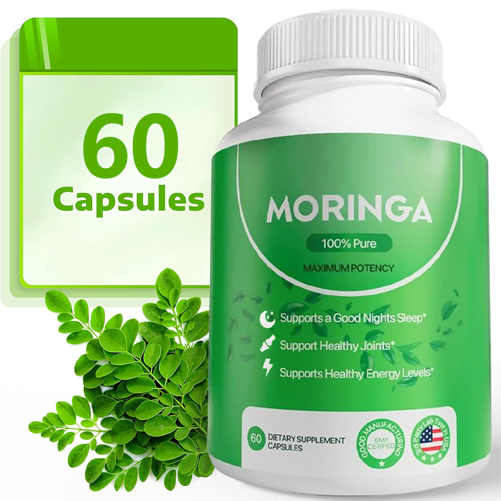 Moringa Leaf Powder - Капсулы с морингой - повышают энергию,