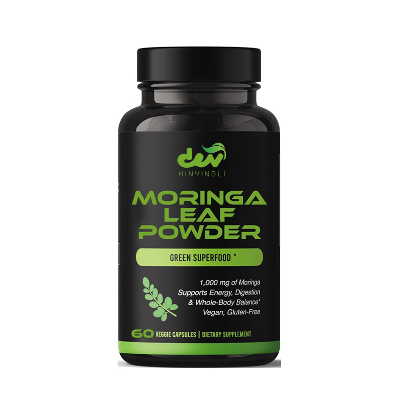 Moringa Leaf Powder - Органические капсулы с морингой 1000 мг