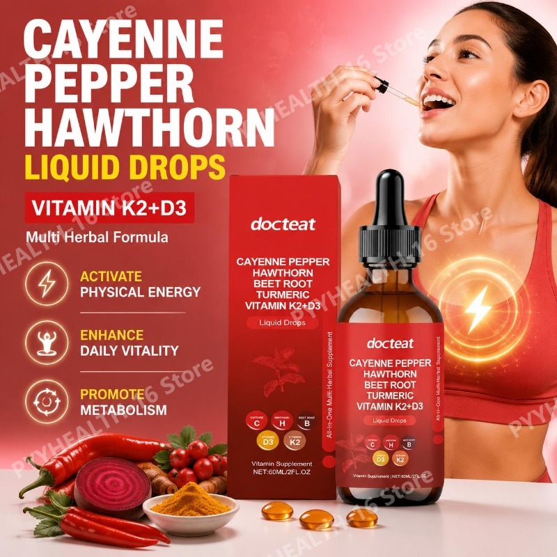 Herbal Wellness Liquid - Жидкие капли Docteat Vitamin K2+D3 с