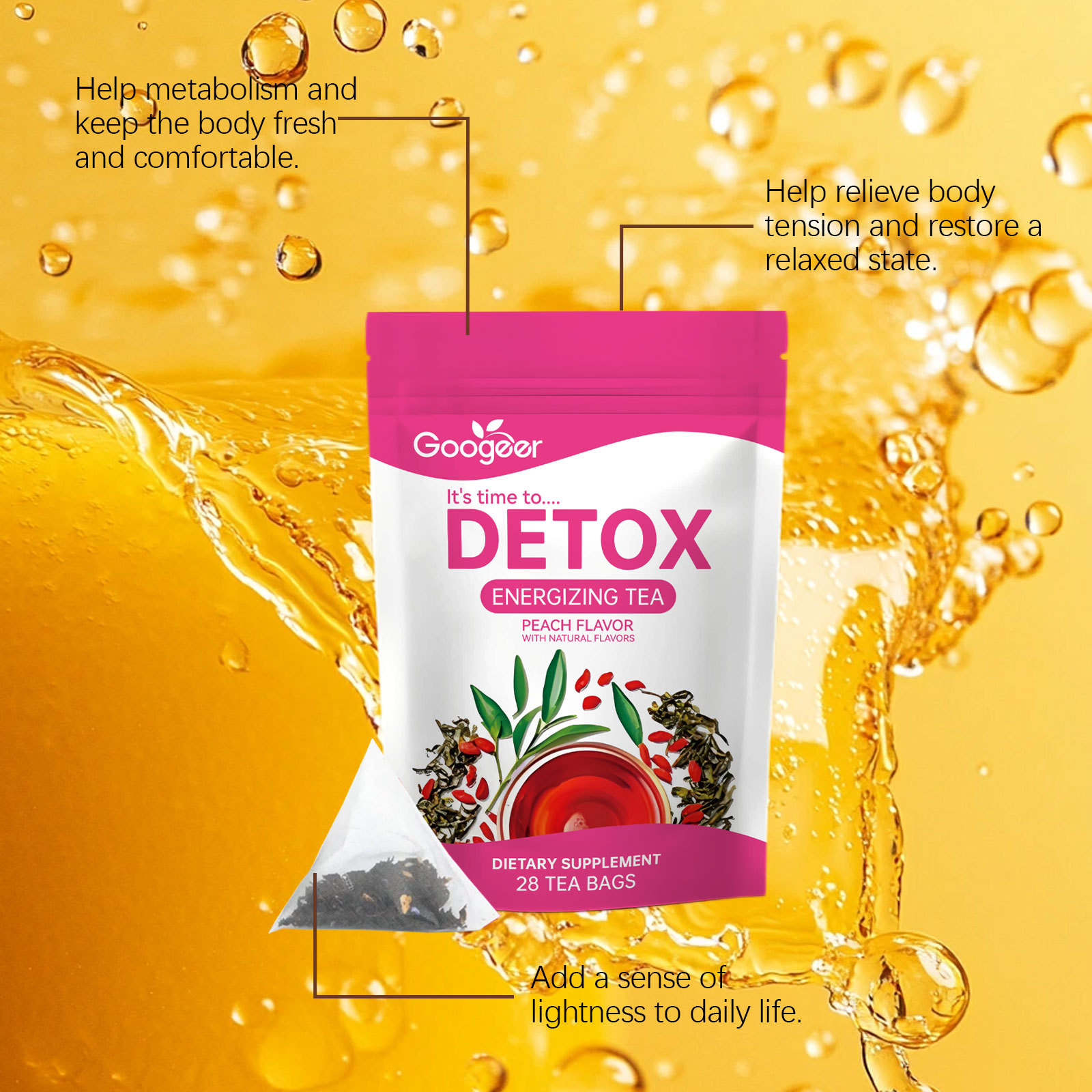 Чай для очищения детоксикации  – обзор и цена Herbal Wellness Tea
