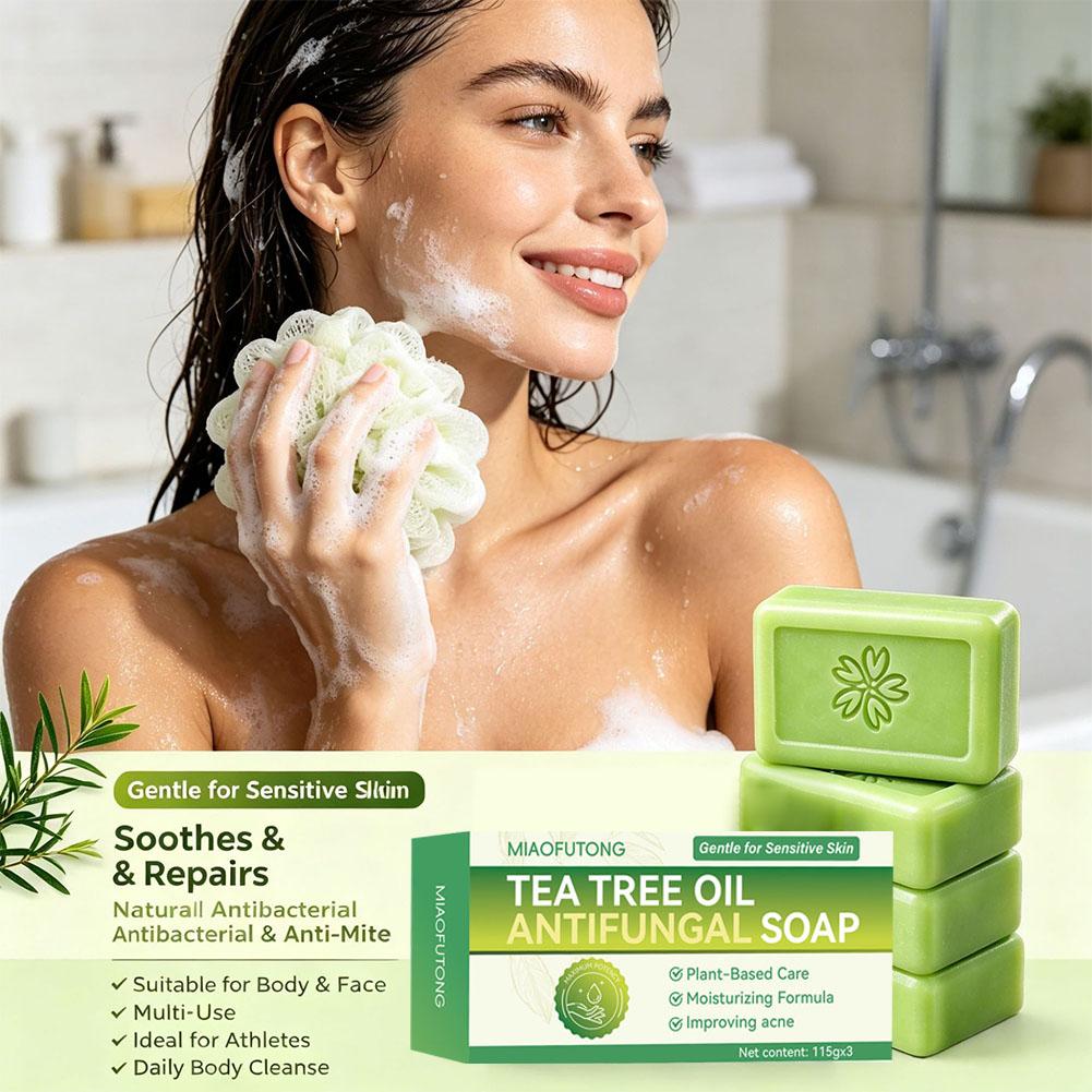 3 шт. Мыло с маслом чайного де – обзор и цена Herbal Wellness Tea