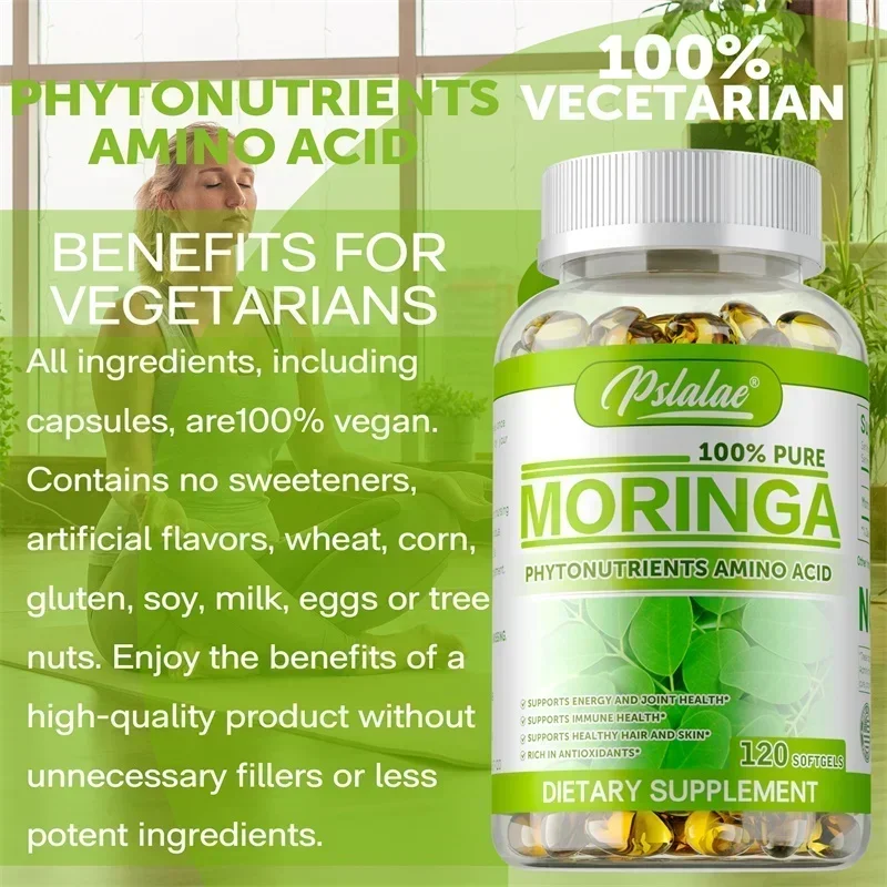 Капсулы с морингой - антиоксид – обзор и цена Moringa Leaf Powder