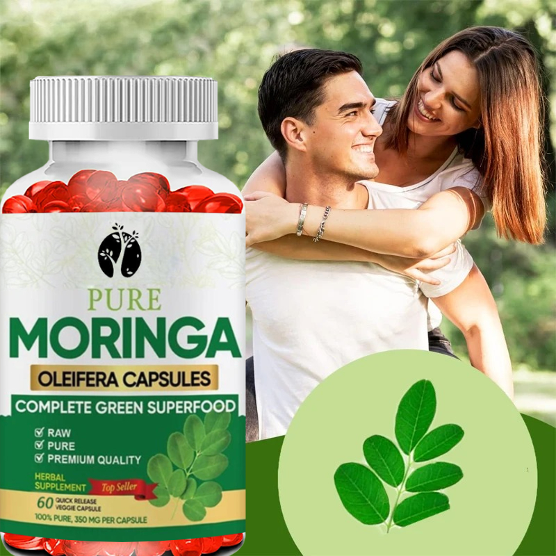 Капсулы Моринга - 60 капсул 3X – обзор и цена Moringa Leaf Powder