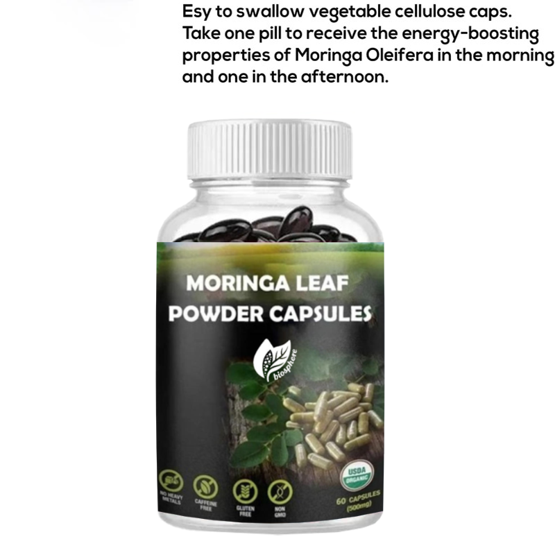 100% оригинальные и чистые кап – обзор и цена Moringa Leaf Powder