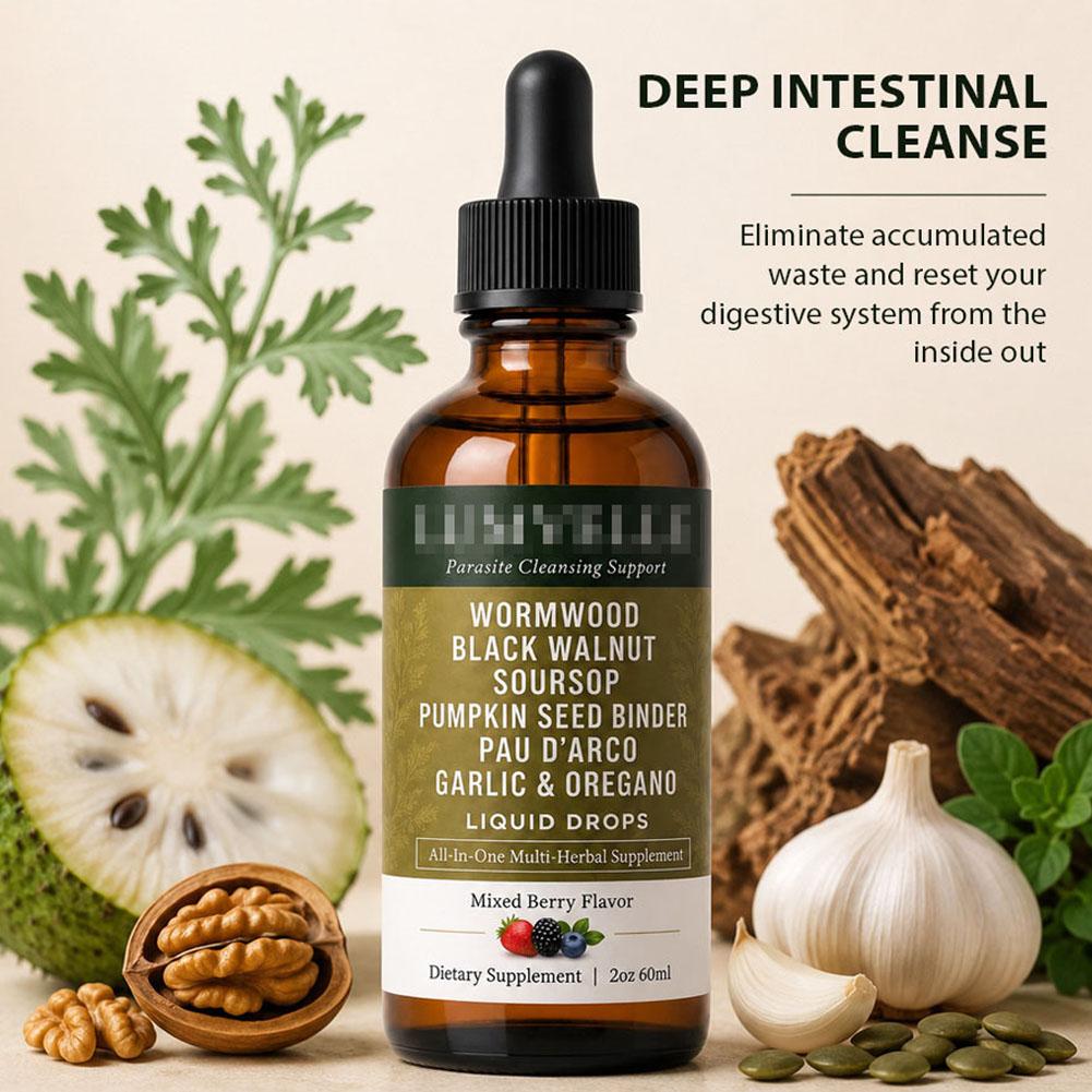 60 мл травяных капель с полынь – обзор и цена Herbal Wellness Liquid