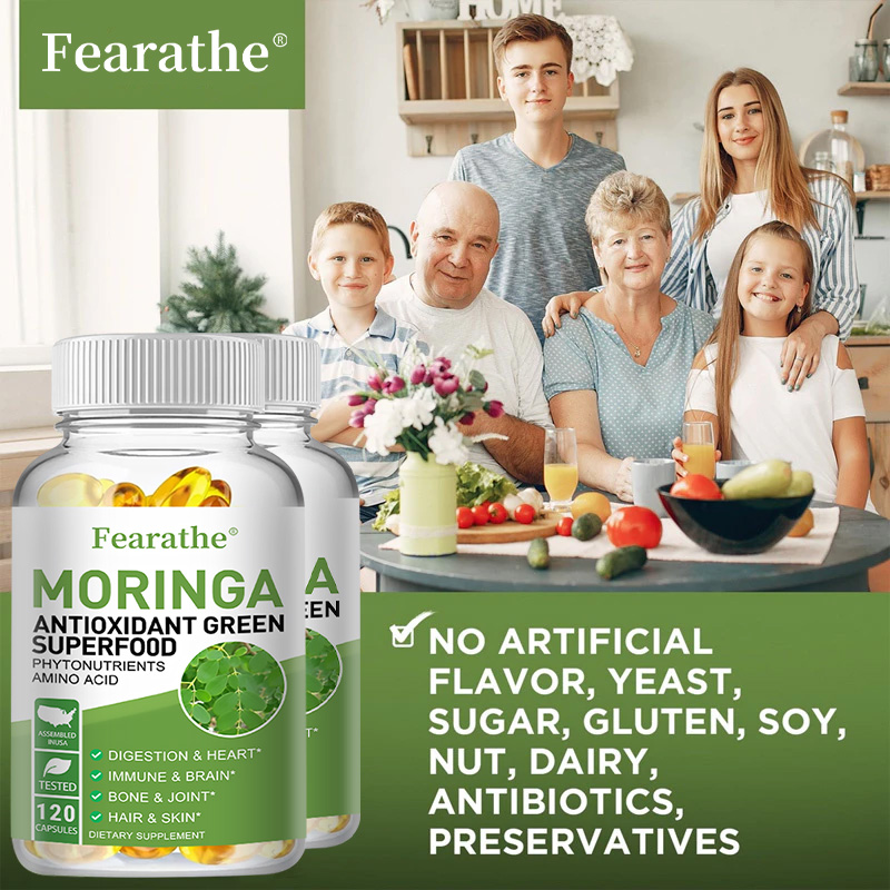 Органические капсулы Моринга 1 – обзор и цена Moringa Leaf Powder