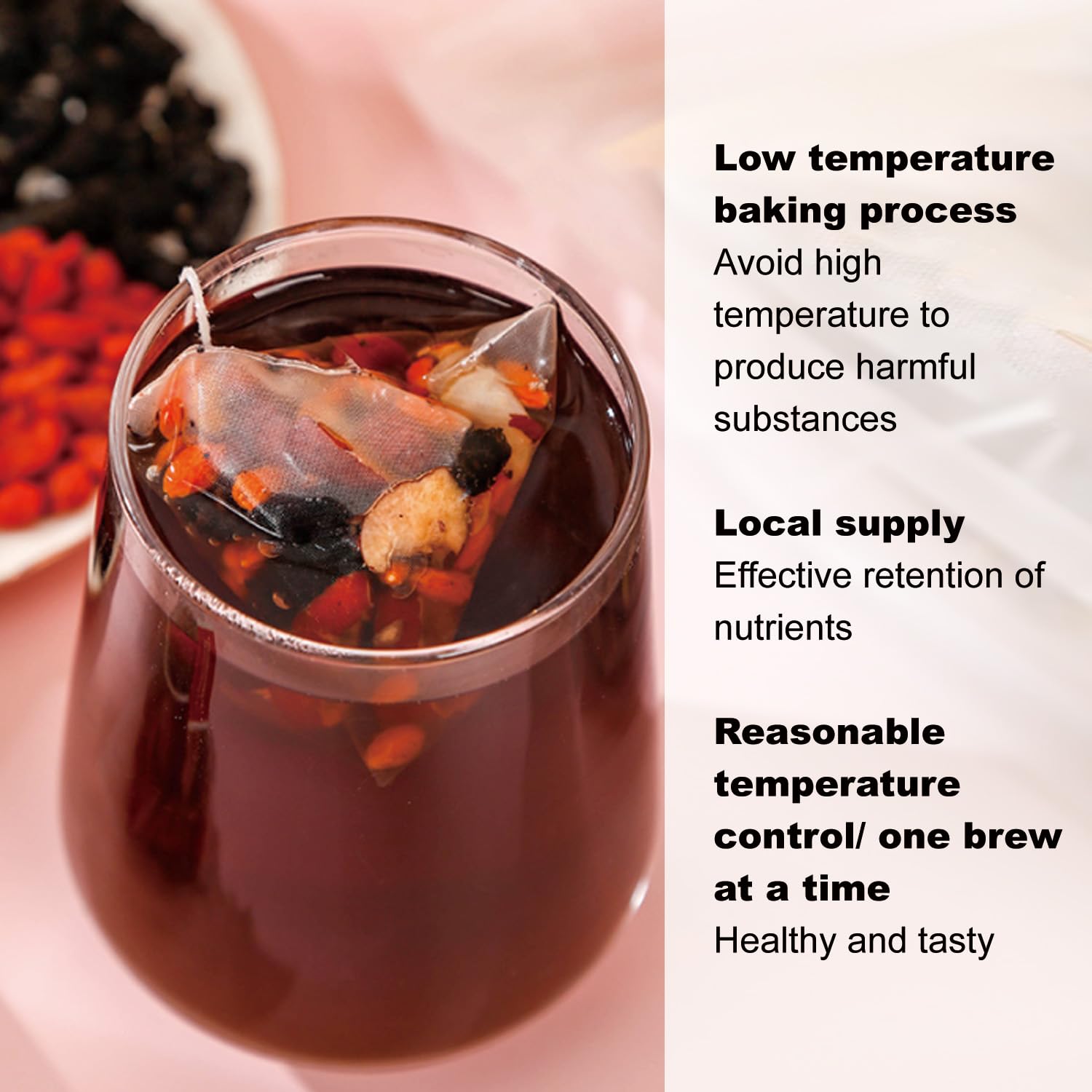 Чай с женьшенем и пятью сокров – обзор и цена Herbal Wellness Tea