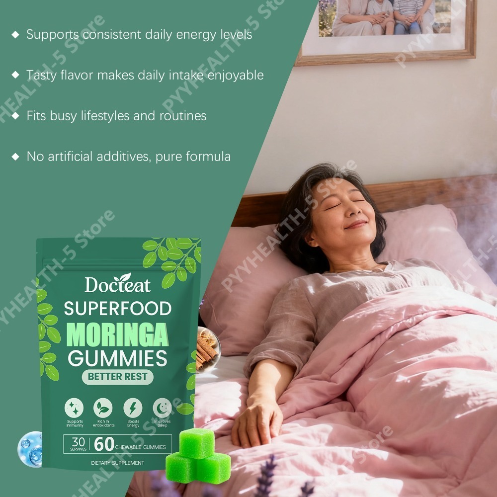 Жевательные конфеты Docteat Mo – обзор и цена Moringa Leaf Powder