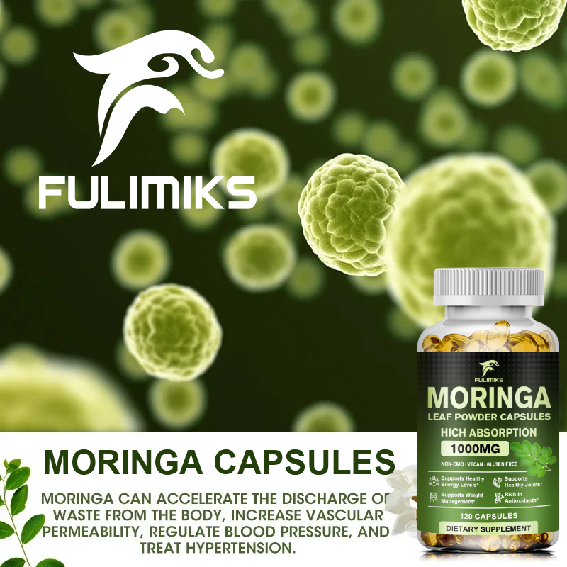 Капсулы Моринга Олеифера 1000  – обзор и цена Moringa Leaf Powder
