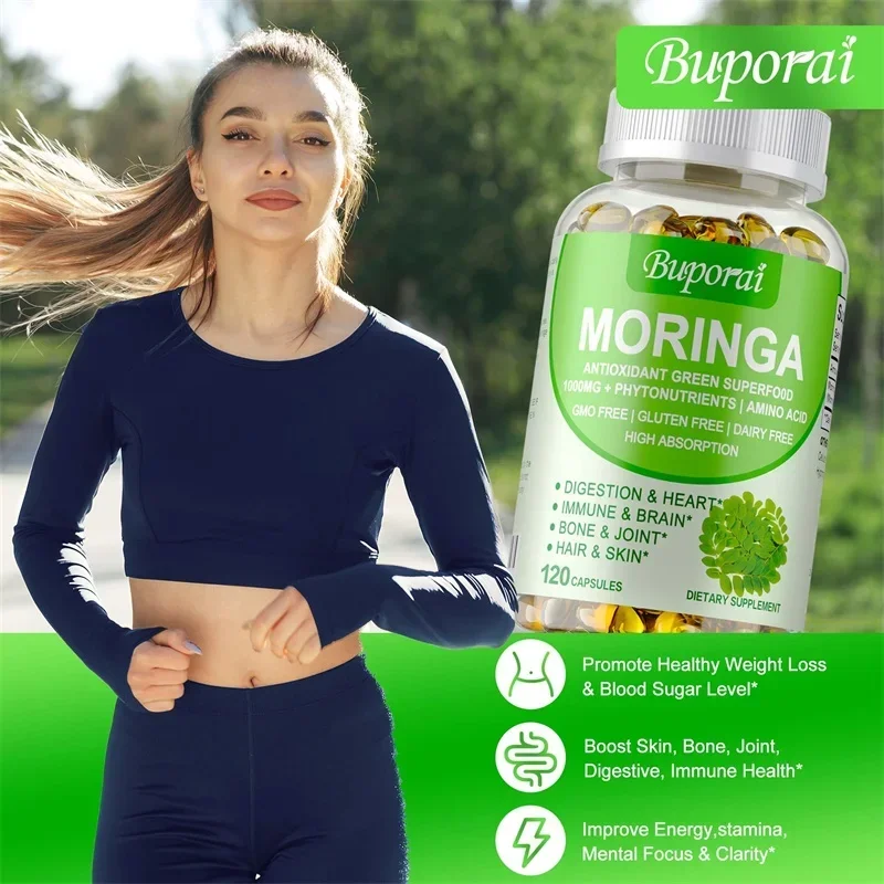 Капсулы Moringa 1000 мг — подд – обзор и цена Moringa Leaf Powder