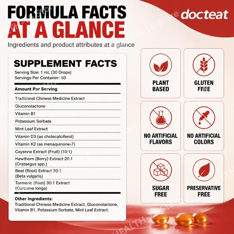 Жидкие капли Docteat Vitamin K – обзор и цена Herbal Wellness Liquid